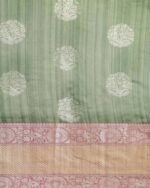 Saree with Floral Woven Motifs - Image 2